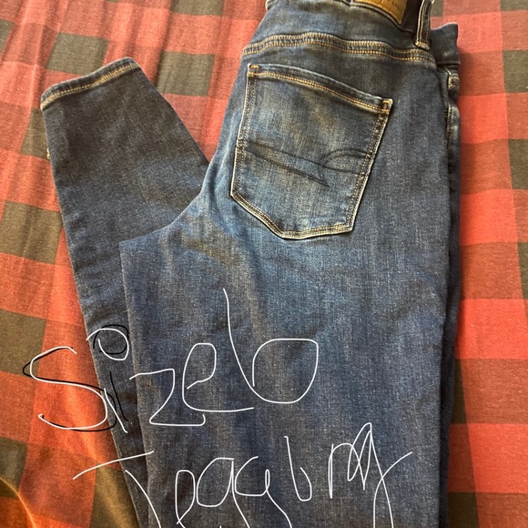 5 American Eagle jeans, 3 pink sweater and more bundle OBO - Picture 4 of 8